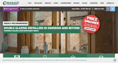 Desktop Screenshot of emeraldupvcwindows.com